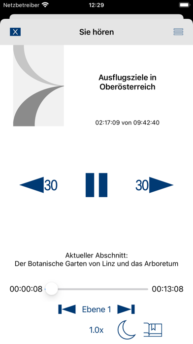 Hörbücherei Österreich Screenshot