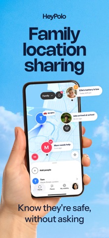 HeyPolo: GPS Location Sharing Screenshot 1 of 7