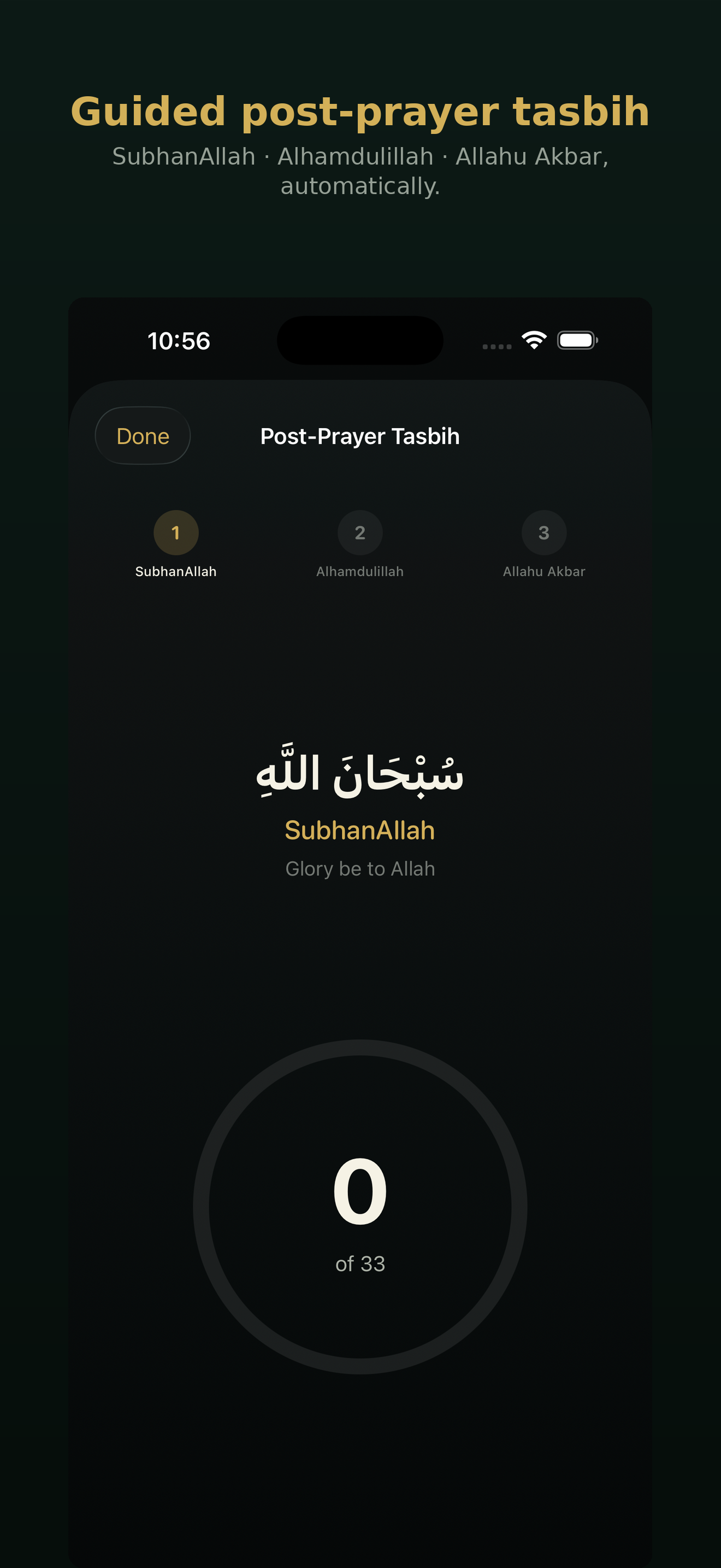 Beads Counter: Tasbih & Dhikr screenshot 2