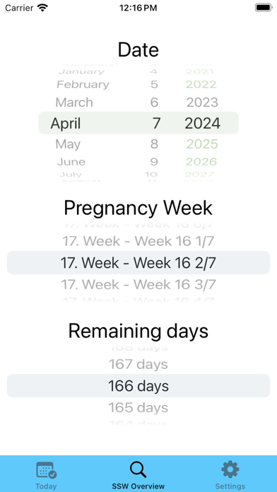 Pregnancy Week Pro Screenshot