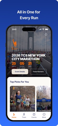 New York Road Runners app screenshot