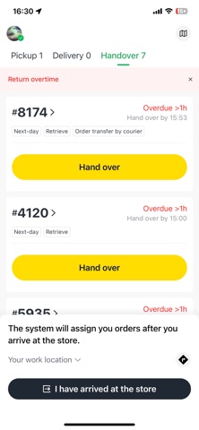 Keemart Courier iPhone screenshot 2