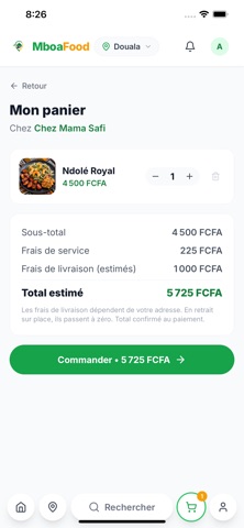 MboaFood screenshot 3