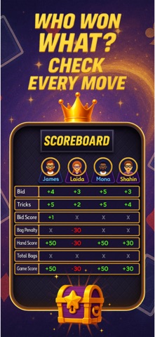 Spades VIP - Card Game iPhone screenshot