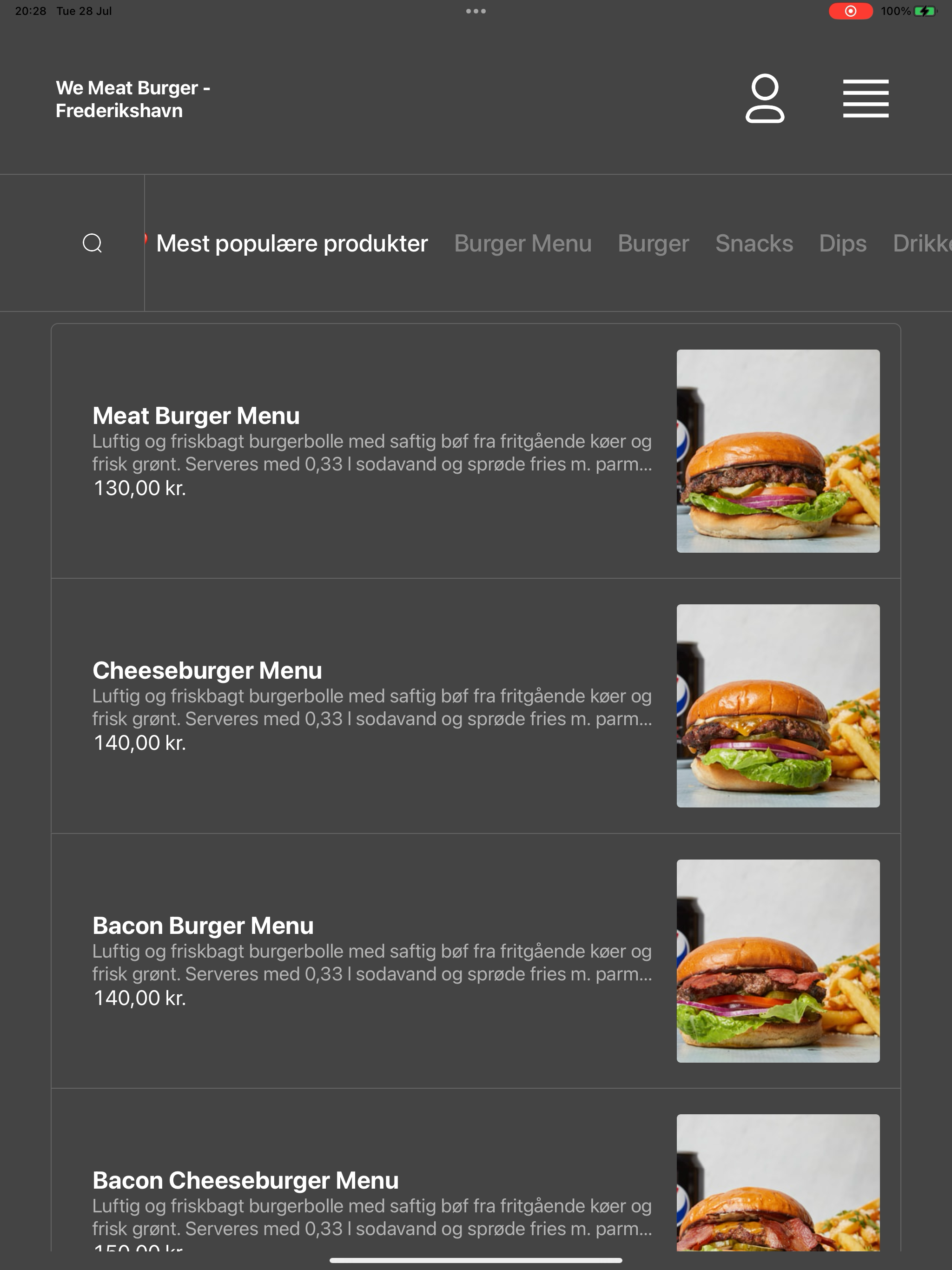 We Meat Burger Frederikshavn screenshot 13