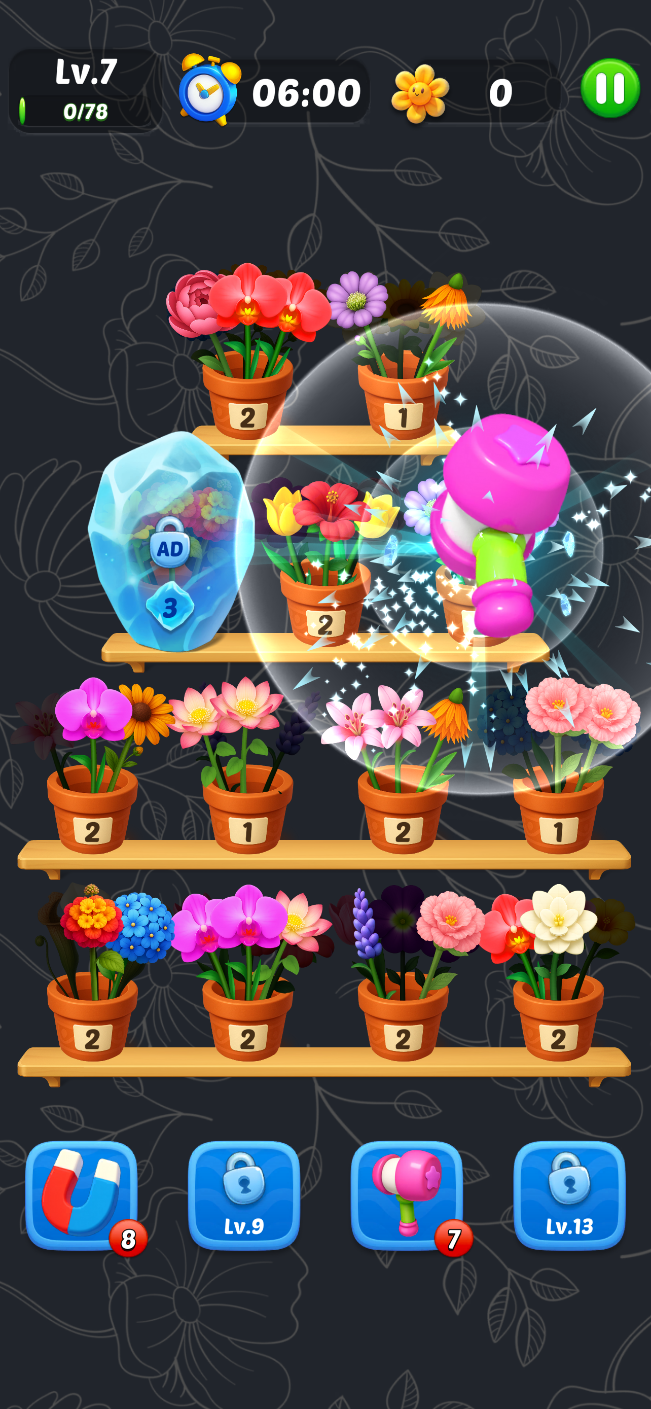 Blossom Sorting: Flower Games screenshot 4