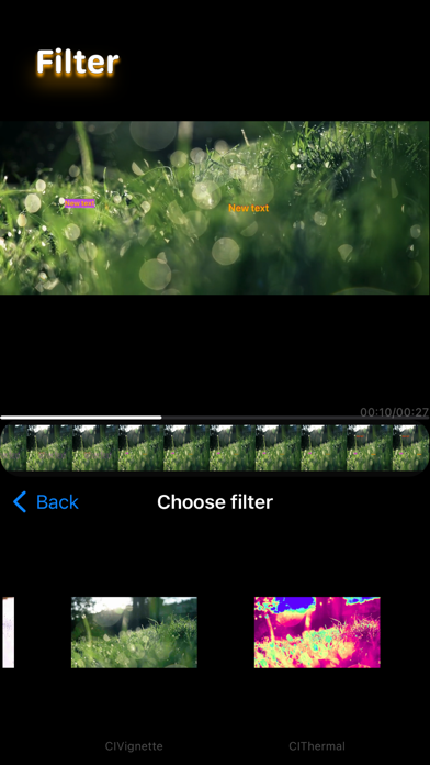 MovieFrame - Video Editor Screenshot