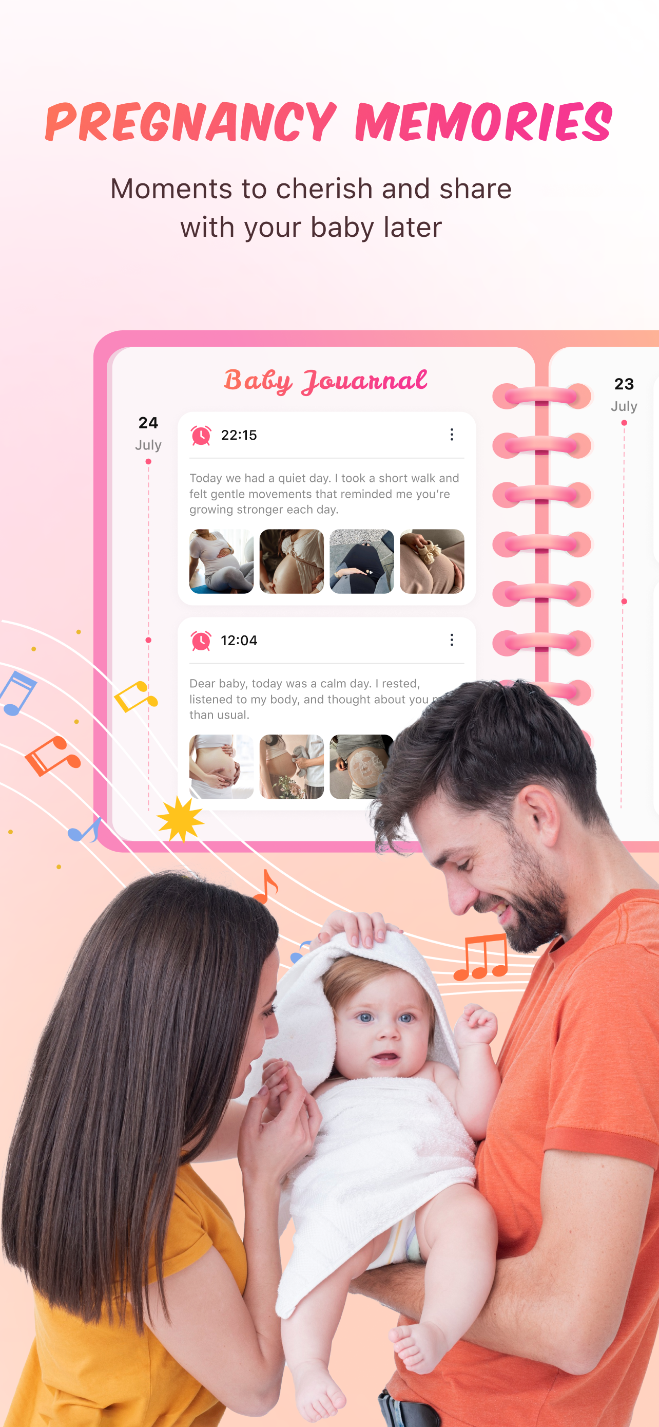 Pregnancy Tracker & Baby Log screenshot 5