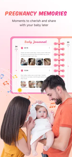 Pregnancy Tracker & Baby Log iPhone screenshot 5