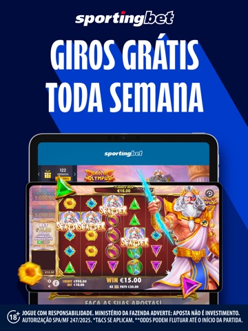 Sportingbet Apostas e Cassino iPad screenshot 2