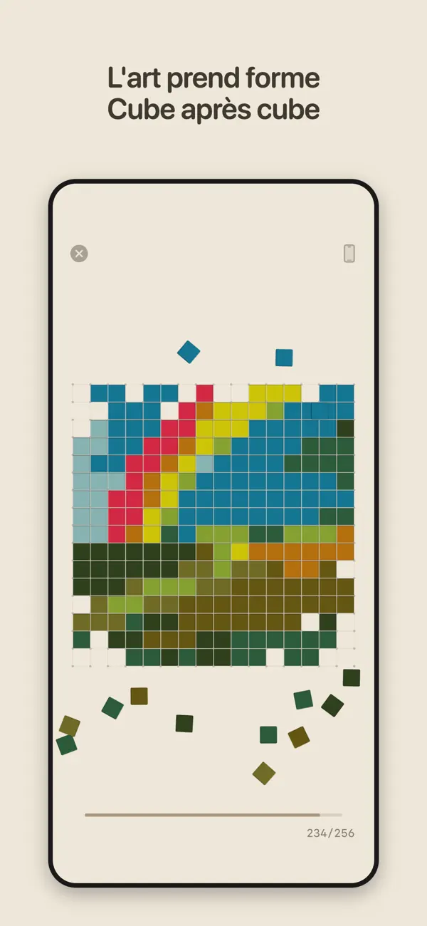Screenshot #1 pour Pixelry - Puzzle magnétique