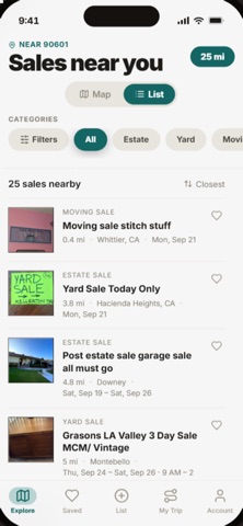 Rummage: Yard & Estate Sales Screenshot 3 of 3