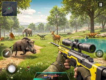 Deer Hunt 3D: Animal Shooting iPad screenshot