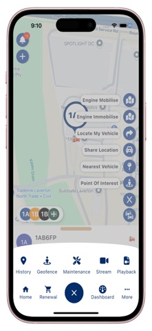 Fleetminder Fleet Management iPhone screenshot