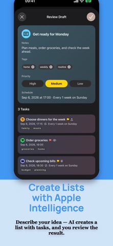 Mement: Smart GTD Planner Screenshot 3 of 10