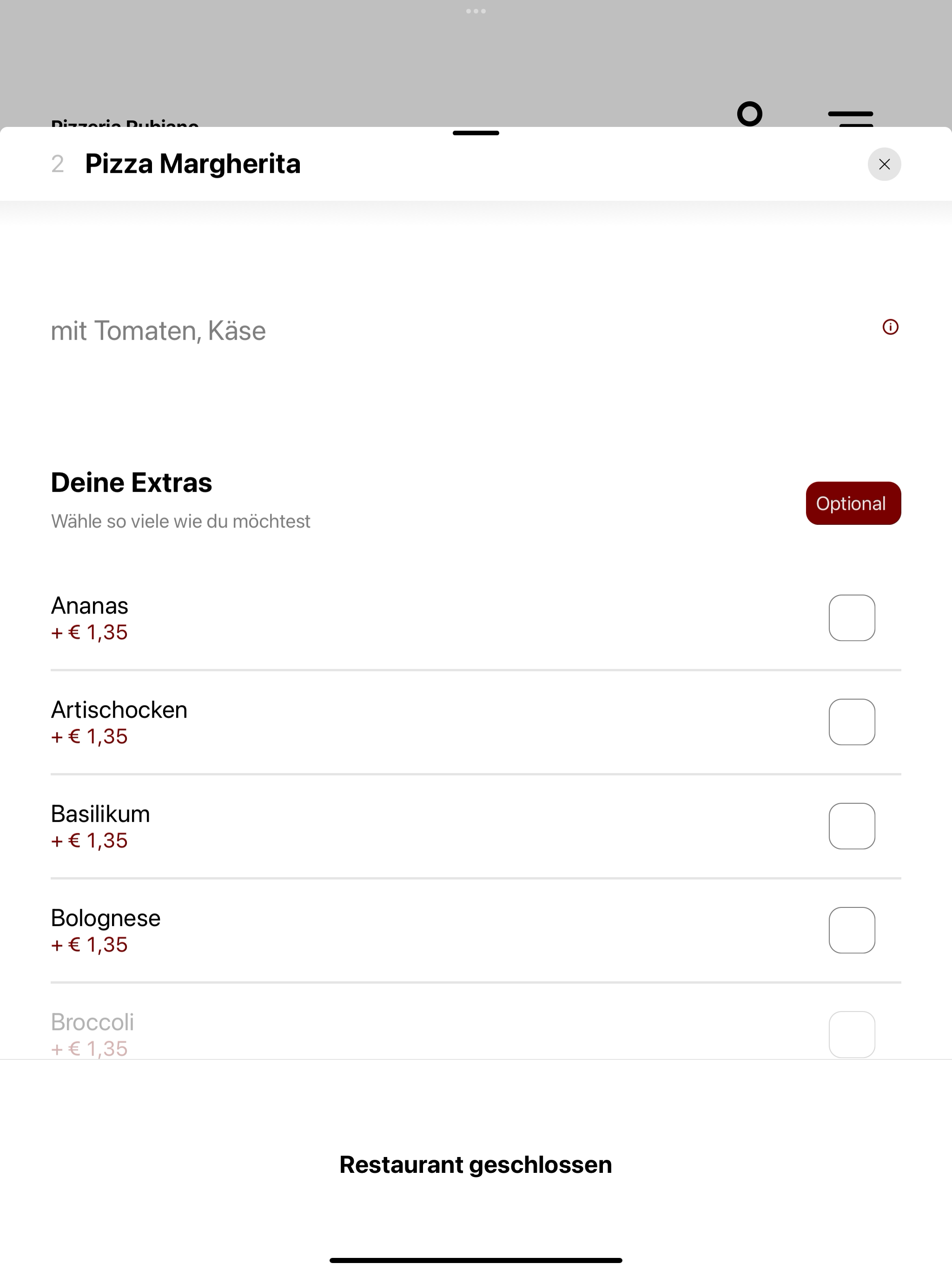 Pizzeria Rubiano Stockerau screenshot 8