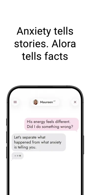 Alora: Calm Anxious Attachment screenshot 2 of 7