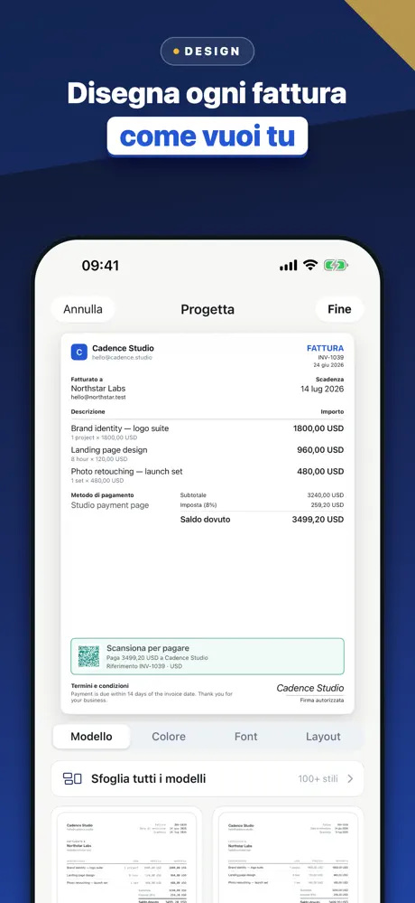 Fattura, Preventivo e Ricevuta — screenshot 7