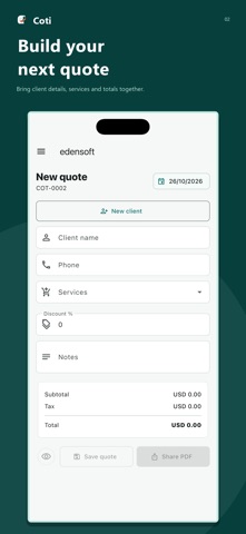 Coti: Fast Quote Maker Screenshot 2 of 4