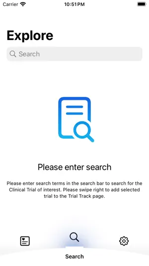 TrialTrack screenshot 2