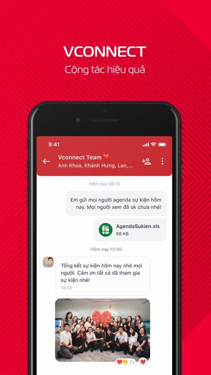 Vconnect: Cộng tác hiệu quả