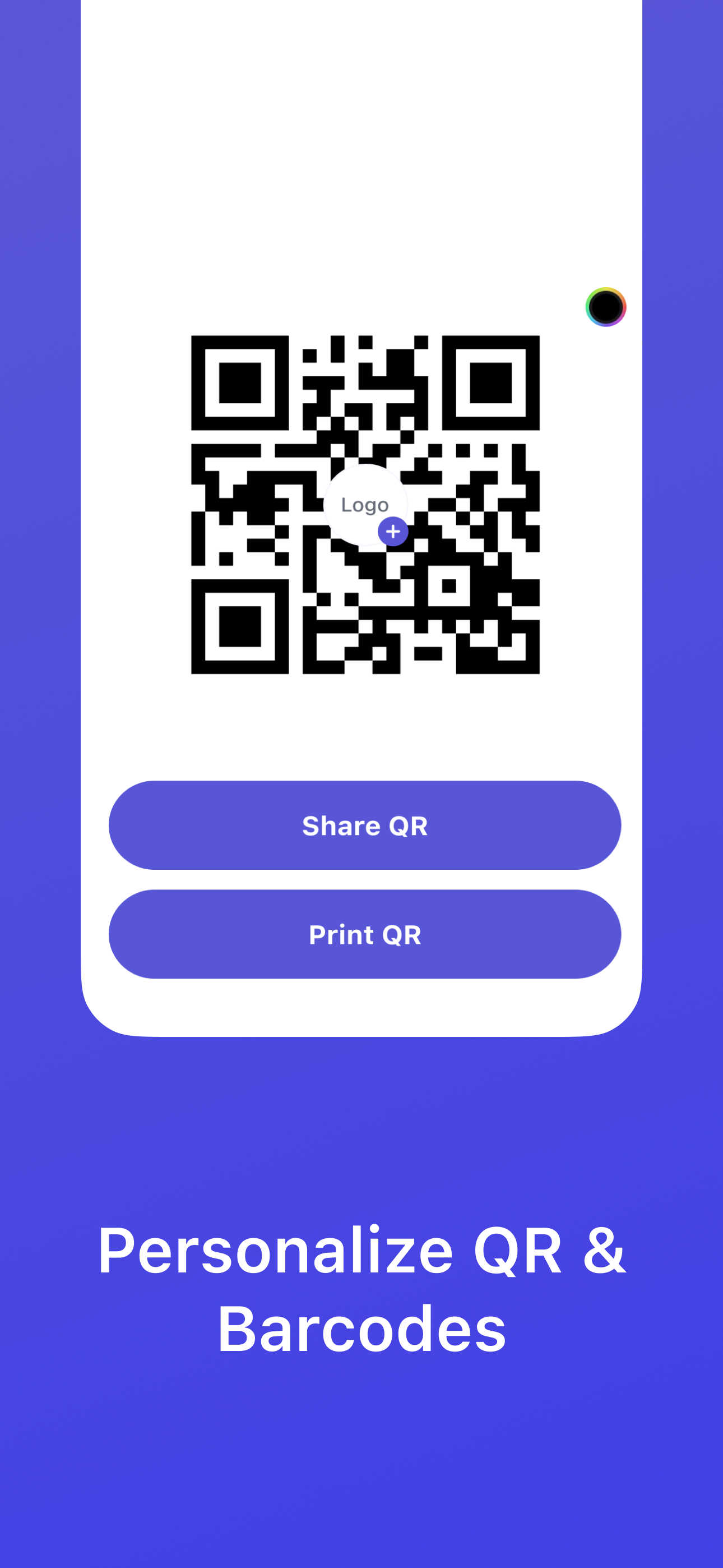 QR code: scan, generate
