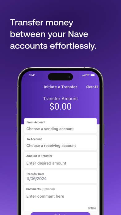 Nave Bank iPhone screenshot 6 - Finance app