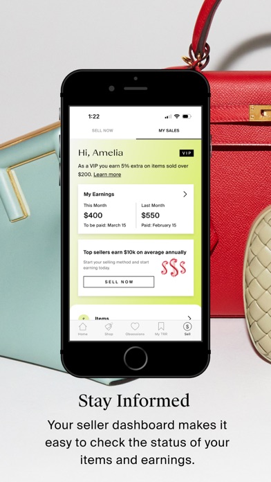 The RealReal - Buy+Sell Luxury Screenshot