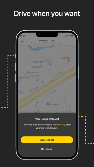 Bungii Driver Screenshot