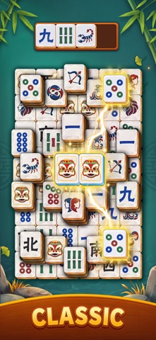 麻雀ゲーム：3Dタイルパズルをプレイしよう のスクリーンショット
