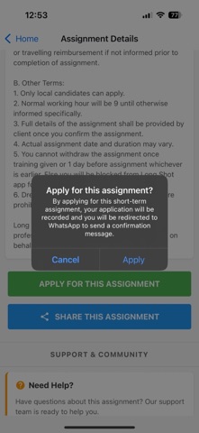 Long Shot Assignment screenshot