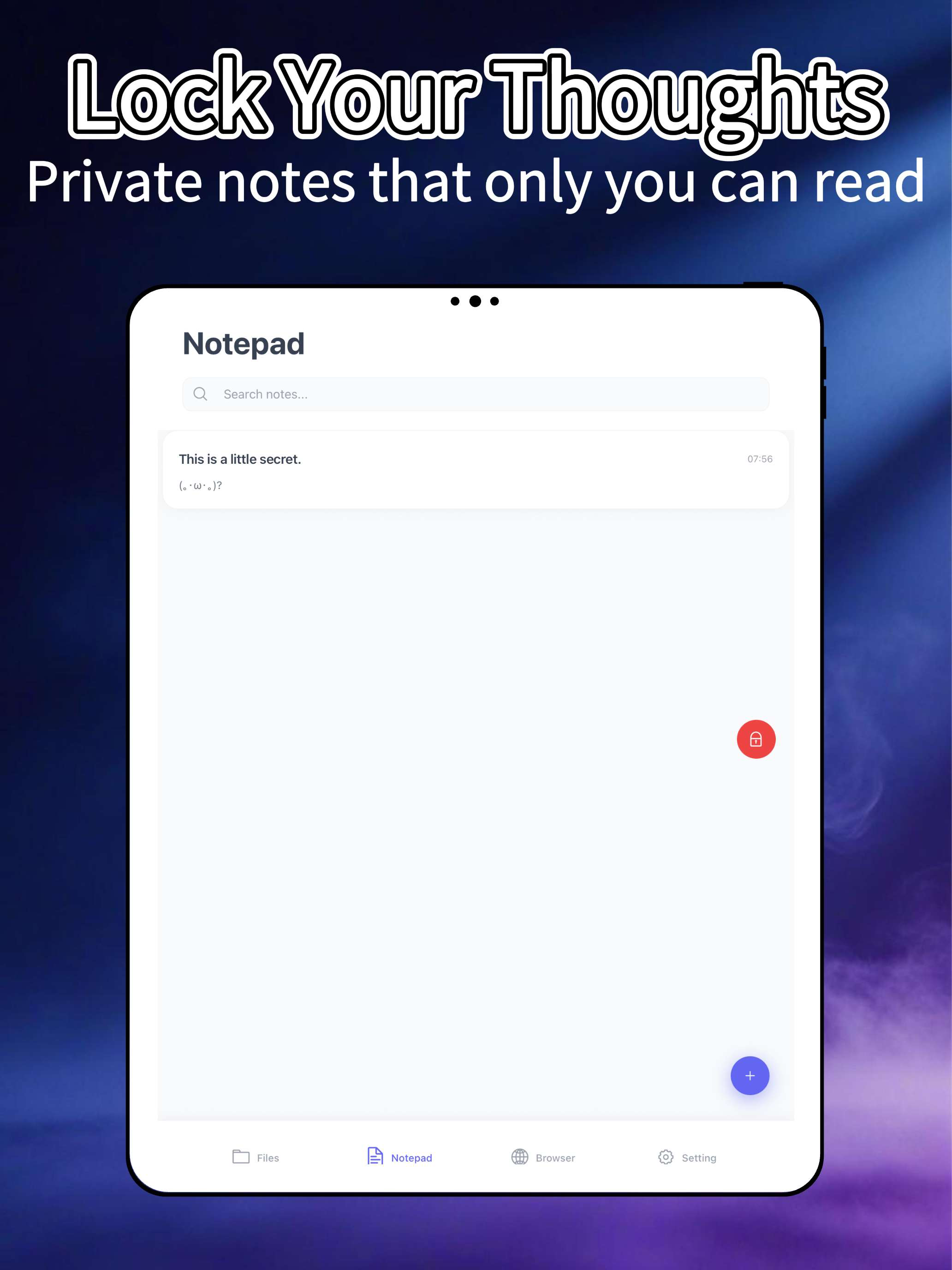 S Calculator – Private Vault