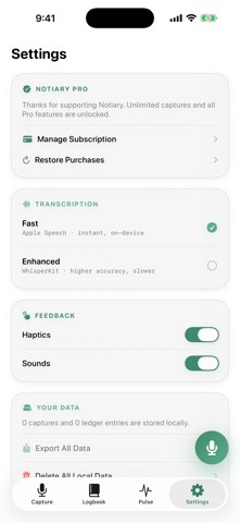 Notiary: AI Notetaker Screenshot 8 of 10