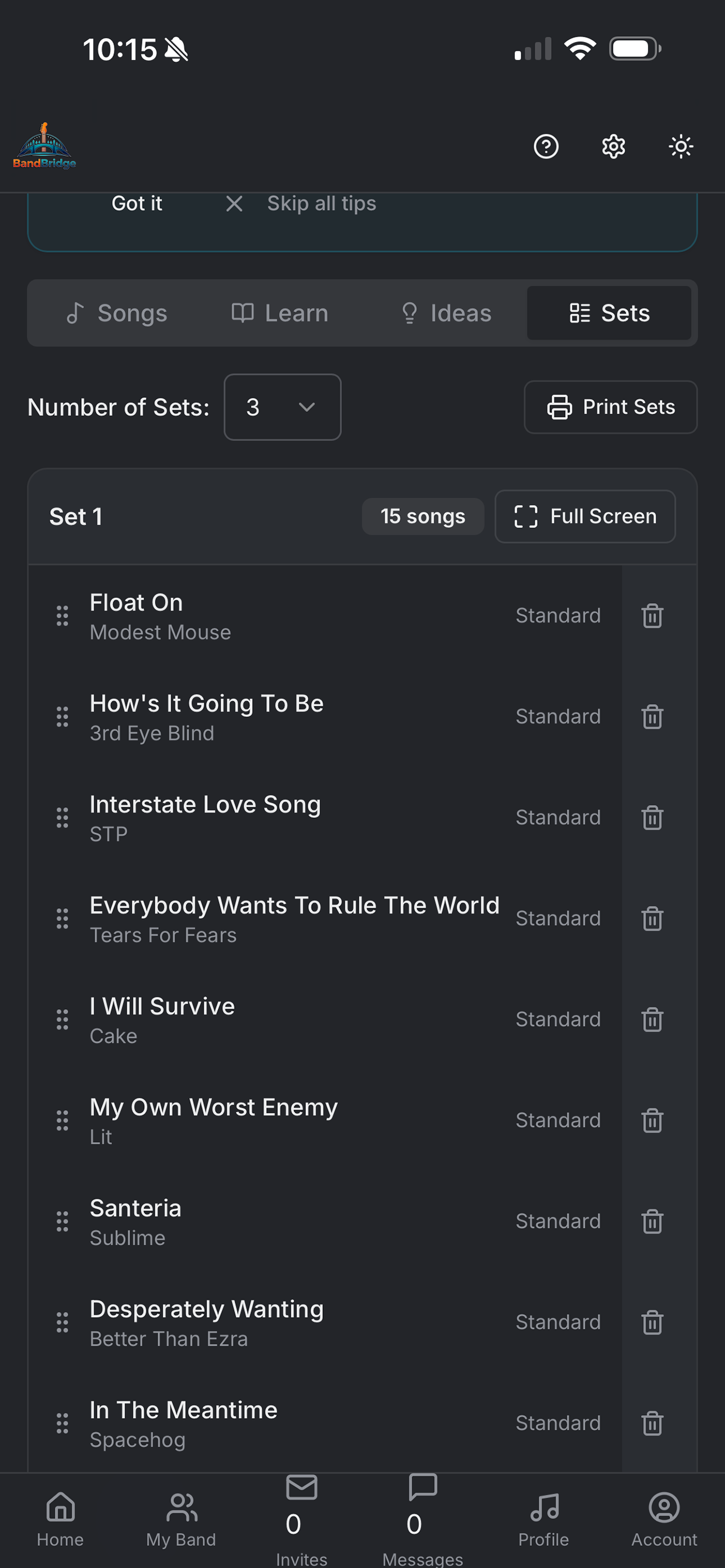 BandBridgeMusic screenshot 2