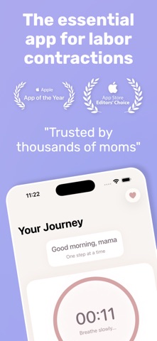 Contraction Timer: Pregnancy screenshot