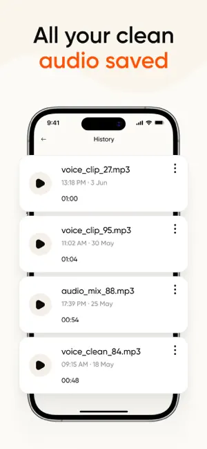 Denoise Audio: Noise Reducer screenshot 3