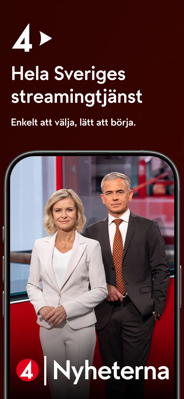Screenshot #1 pour TV4 Play