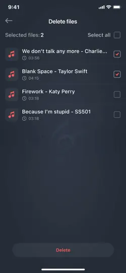 Скриншот Mp3 Cutter - обрезать музыку на iPhone 4