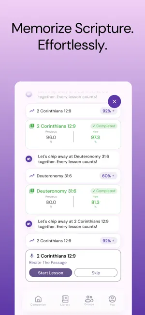 Hide The Word - Bible Memory screenshot 2