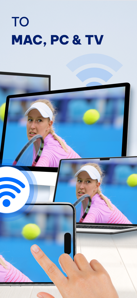 Smart Cast: Mirror To PC & TV screenshot 2