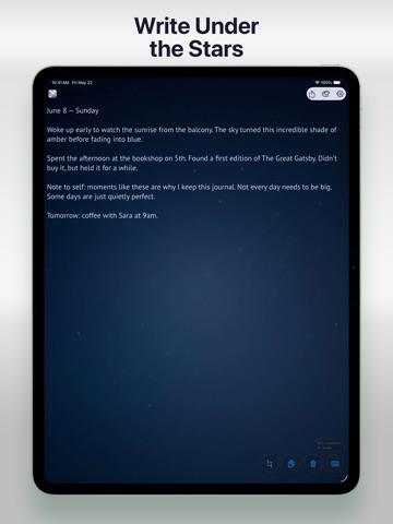GlassPane - One Scratch Page iPad screenshot