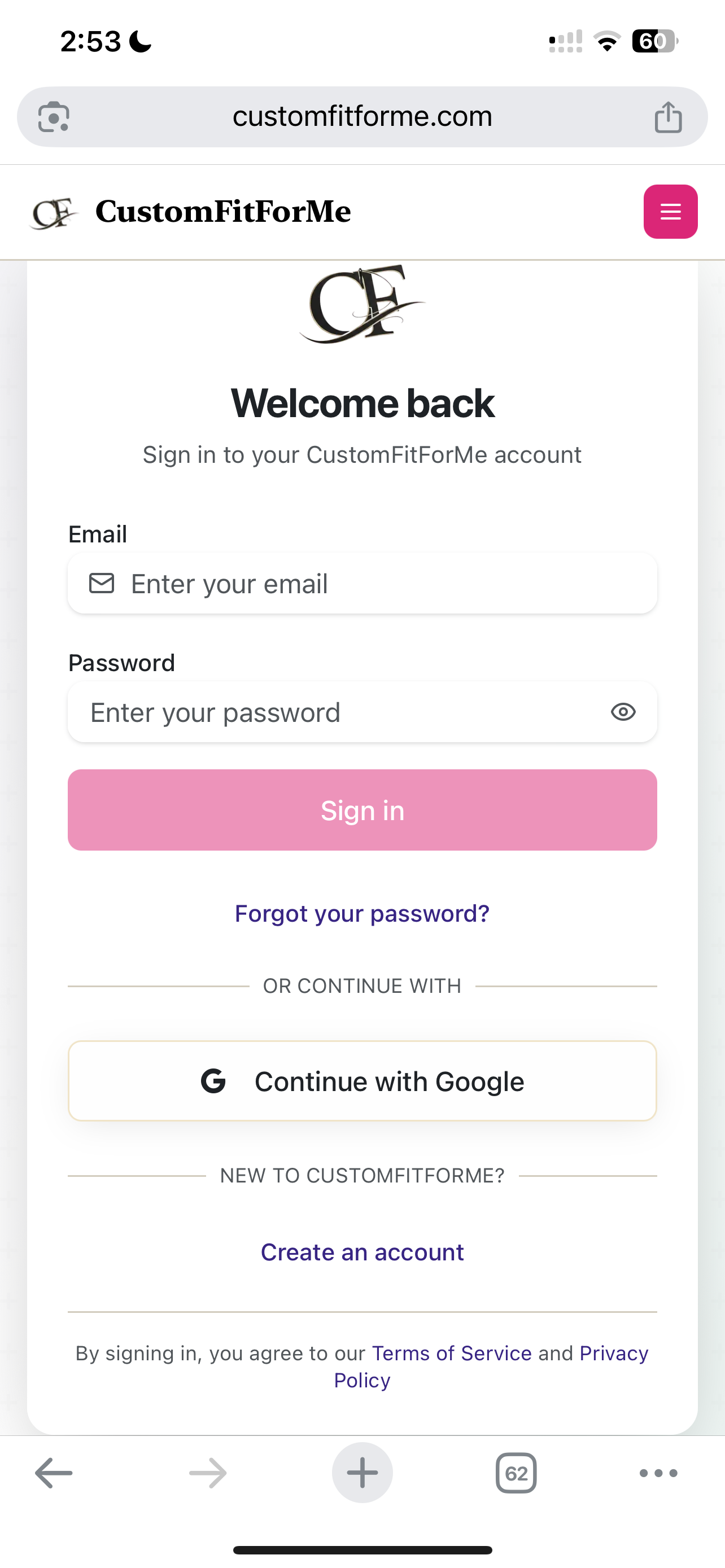 CustomFitForMe