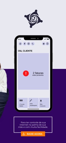 Agora I9 Fibra iPhone screenshot