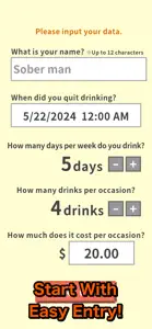 Sober Man - Quit Drinking screenshot #3 for iPhone