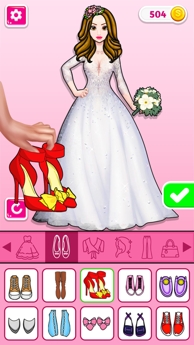 Paper Doll DIY Dress Up Games Screenshot