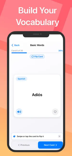 Spanish Flashcards: Learn Now screenshot 2