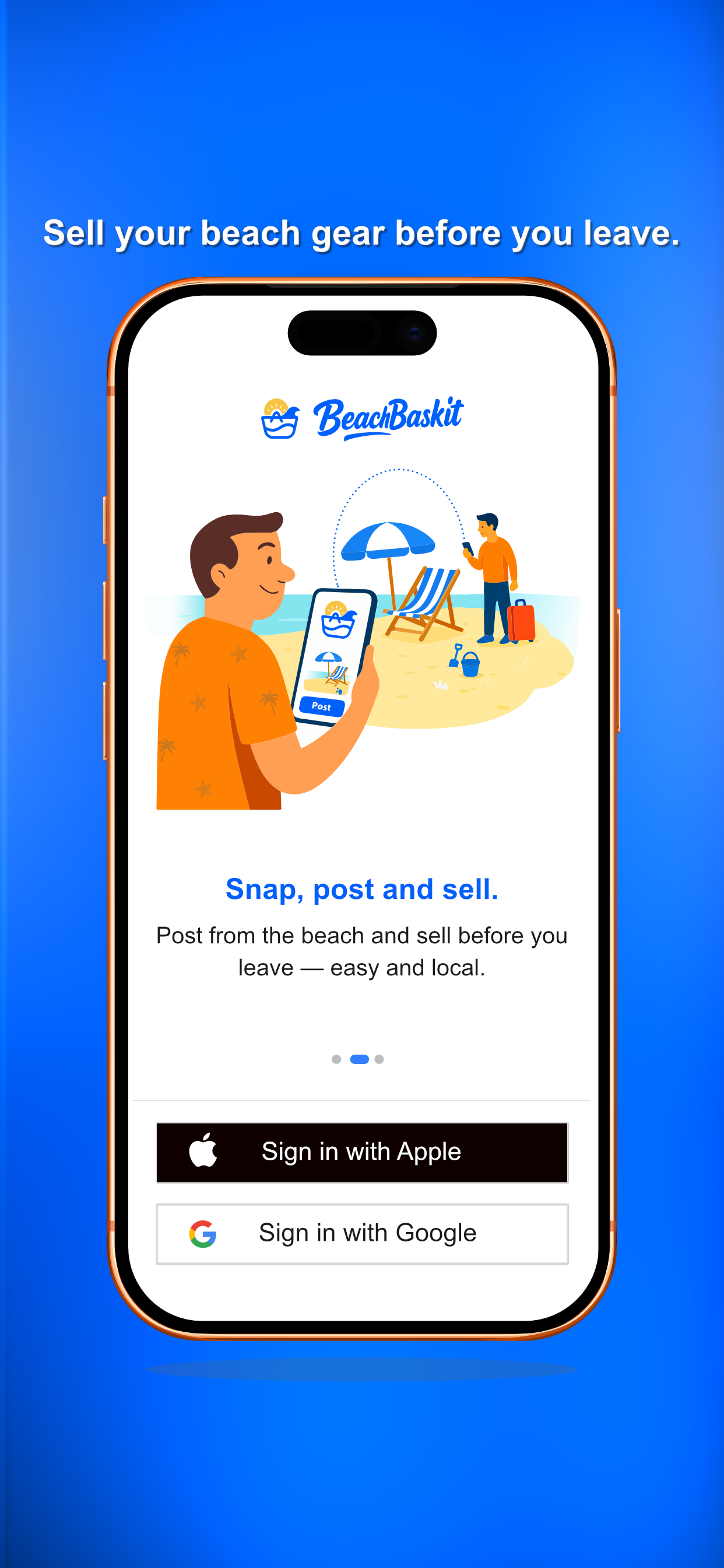 BeachBaskit screenshot 2