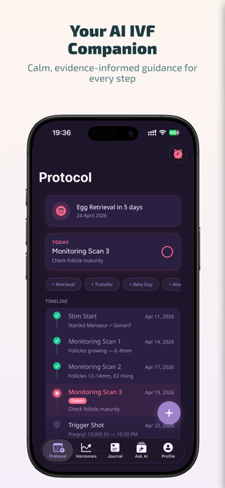 Embya: IVF Tracker & AI Screenshot 1 of 6