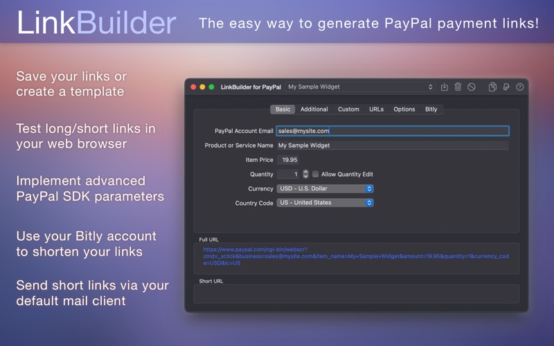 LinkBuilder app screenshot 1
