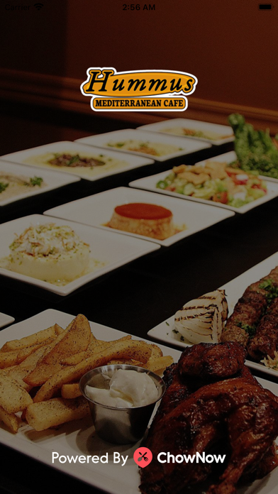 Hummus Cafe iPhone screenshot 1 - Food & Drink app